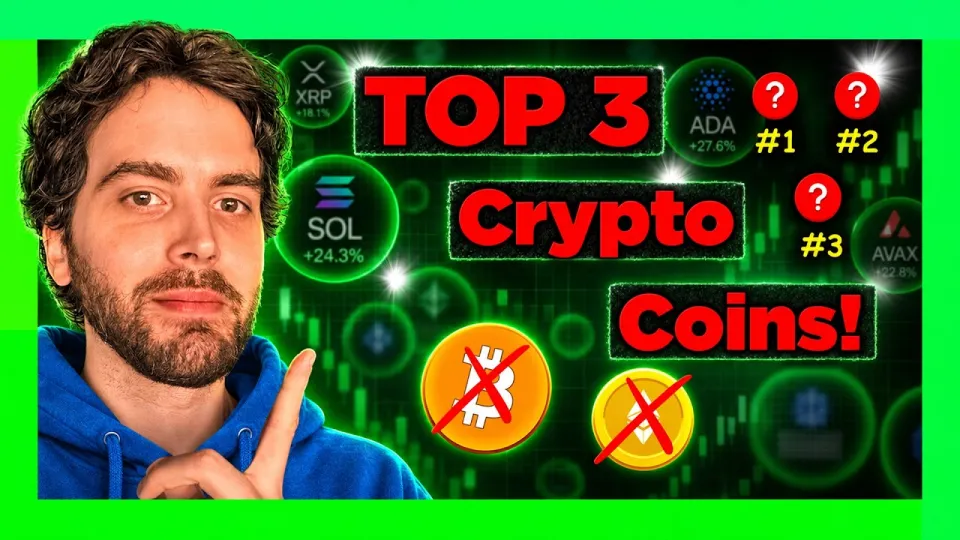 Three Crypto Coins Getting Ready to Explode